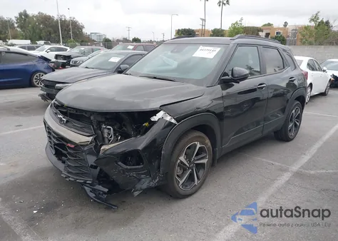 2022 Chevrolet Trailblazer Fwd Rs z USA, uszkodzony, nr VIN KL79MTSL2NB099014